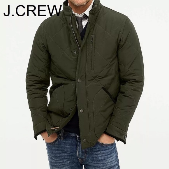 Sussex Quilted Jacket Forest Green 